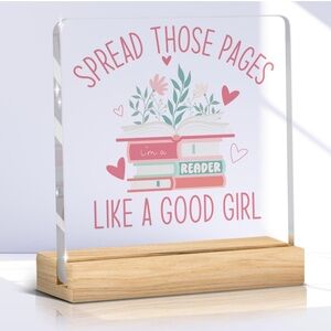 Smut Dark Romance Acrylic Sign Decor